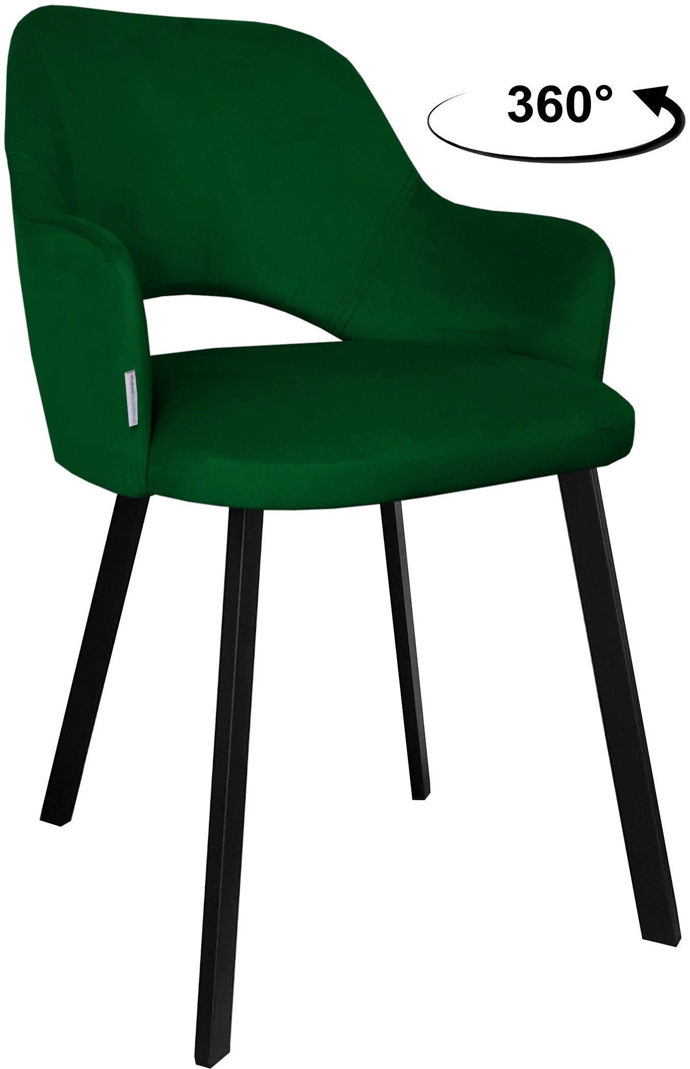 Krzesło obrotowe Milano podstawa Profil czarna MG25