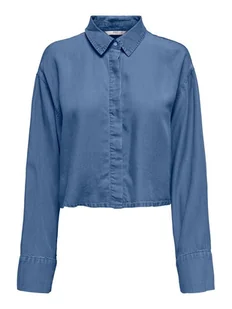 ONLY Koszula Charis 15337929 Niebieski Regular Fit - Koszule damskie - miniaturka - grafika 1