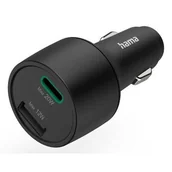 Ładowarki samochodowe - Hama Ładowarka samochodowa Power Delivery (PD) Qualcomm USB-C, USB-A 32W - miniaturka - grafika 1