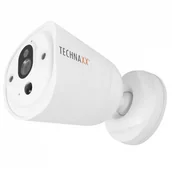 Kamery IP - Technaxx Easy IP-Kamera HD TX 55 bezprzewodową z bateryjne, biały 4612 - miniaturka - grafika 1