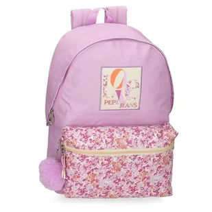 Pepe Jeans Sandra Plecak szkolny Adaptacyjny na wózek Różowy 31x44x17,5 cms Poliester 22,79L by Joumma Bags, Różowy, Plecak szkolny adaptacyjny do wózka - Plecaki szkolne i tornistry - miniaturka - grafika 1