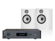 Zestawy stereo - NAD C 379 (czarny) + 606 S3 (biały) - miniaturka - grafika 1