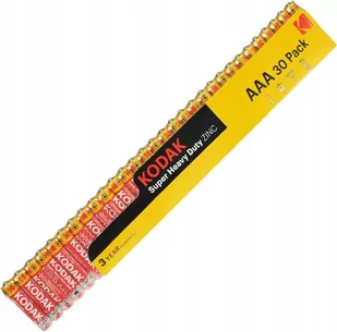 Bateria AAA KODAK Super Heavy Duty ZINC, 30 szt. - Baterie i akcesoria - miniaturka - grafika 1
