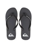 Klapki i japonki męskie - Quiksilver Japonki Molokai Core AQYL101325 Czarny - miniaturka - grafika 1