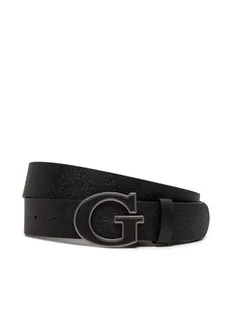 Guess Pasek Męski M4BZ31 L0VG0 Czarny - Paski - miniaturka - grafika 1