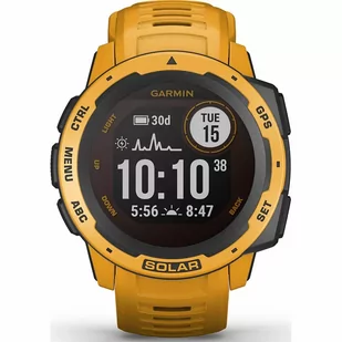 Garmin Instinct Solar Żółty - Smartwatch - miniaturka - grafika 3