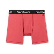 Bielizna sportowa męska - Bokserki męskie Smartwool Boxer Brief earth red - M - miniaturka - grafika 1