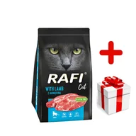 Sucha karma dla kotów - DOLINA NOTECI Rafi Cat karma sucha dla kota z jagnięciną 1,5kg + niespodzianka dla kota GRATIS! - miniaturka - grafika 1