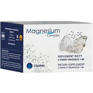 Witaminy i minerały - Colway, Magnesium Complex, Magnez, 60 kapsułek - miniaturka - grafika 1