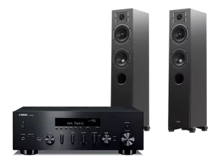 Yamaha R-N600A (czarny) + Diva 5 (czarny) - Zestawy stereo - miniaturka - grafika 1