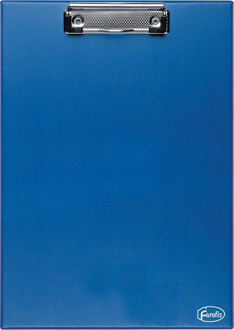 Forofis Klip board z metalowym klipsem A4 91241 niebieska PVC
