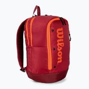 Plecaki - Wilson Plecak tenisowy Tour Backpack bordowy WR8011402001 - miniaturka - grafika 1