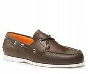 Mokasyny damskie - TIMBERLAND MOKASYNY SKÓRZANE MĘSKIE BRĄZOWE 43 Ż_C - Timberland - miniaturka - grafika 1