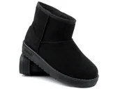 Śniegowce damskie - Botki, śniegowce damskie wsuwane - BIG STAR MM274158, czarne - Big Star - miniaturka - grafika 1