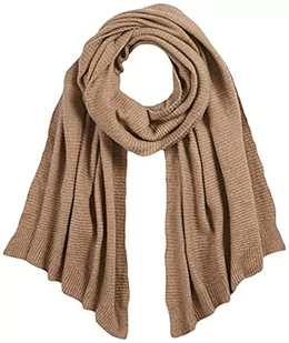 PIECES Szalik damski Pcbenilla Long Scarf Noos Bc, silver mink, jeden rozmiar - Apaszki i szaliki damskie - miniaturka - grafika 1