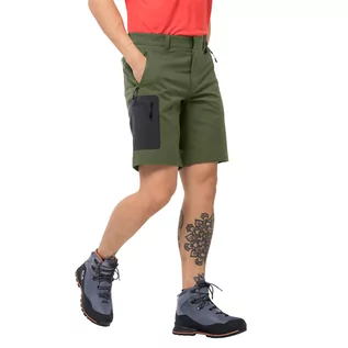 Spodnie sportowe męskie - Krótkie spodenki męskie ACTIVE TRACK SHORTS MEN greenwood - 50 - grafika 1