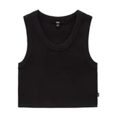 Koszulki i topy damskie - Tank top Drew Rib Vans VN000G3JBLK XS - miniaturka - grafika 1
