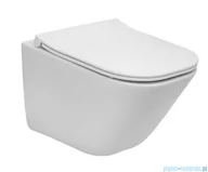 Kompakty WC - Roca Gap Square Compacto miska WC wisząca Rimless Supraglaze biała A34647AS00 | Darmowa dostawa - miniaturka - grafika 1