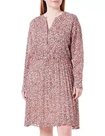 Sukienki - s.Oliver BLACK LABEL Sukienka damska krótka, plisowana, fioletowa/różowa, 44, liliowy/różowy, 44 - miniaturka - grafika 1