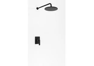 Kohlman QW220EBR30 EXPERIENC EBLACK zestaw prysznicowy - Słuchawki prysznicowe - miniaturka - grafika 1