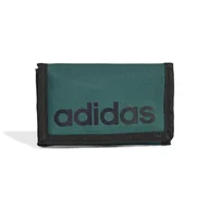 Portfele - Portfel ADIDAS LINEAR WALLET IN6134 – Zielony - miniaturka - grafika 1
