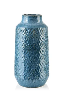 YARINE BLUE Wazon 8,5XH31CM - Wazony i flakony - miniaturka - grafika 1