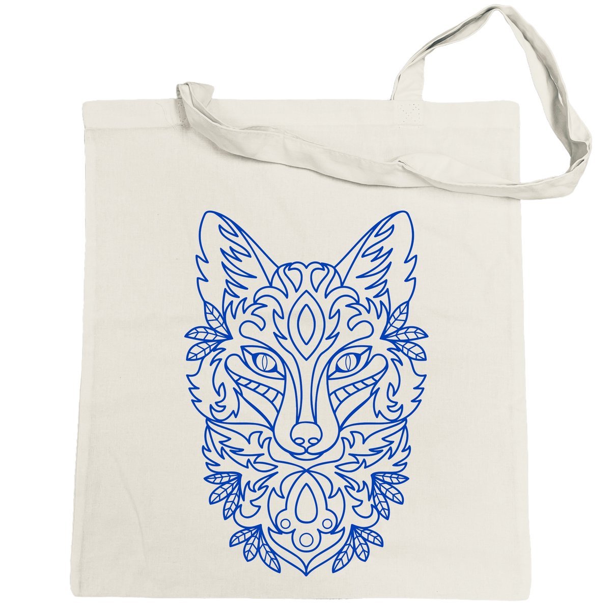 Torba na zakupy nadruk art line LIS FOX