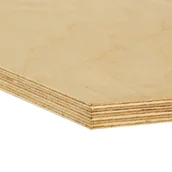 Płyty meblowe - Sklejka drewniana wodoodporna 12 mm 60 x 30 cm Biuro Styl - miniaturka - grafika 1