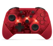 Kontrolery gier na PC - Armor3 NuChamp Wireless Game Controller LED do Nintendo Switch Bezprzewodowy Czerwony - miniaturka - grafika 1