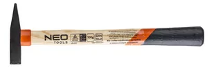 NEO-TOOLS młotek ślusarski 100g trzonek drewniany 25-010 - Młotki - miniaturka - grafika 3