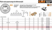 Brzeszczoty - CMT Piła do cięcia poprzecznego 165x20x2,2 - miniaturka - grafika 1