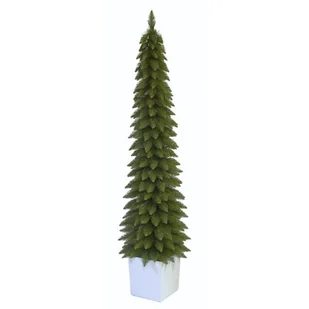 Choinka MIRPOL Super Slim + Box 160 cm - Choinki - miniaturka - grafika 1