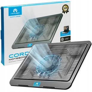 PODSTAWKA CHŁODZĄCA POD LAPTOPA TABLET Z WENTYLATOREM COOLER PODKŁADKA - Podkładki chłodzące pod laptopa - miniaturka - grafika 1