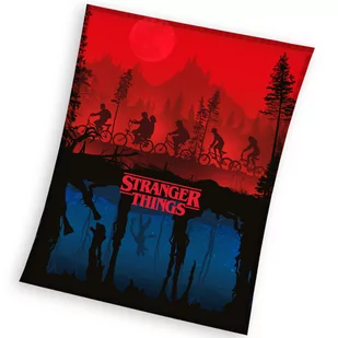 Koc dla dziecka z miękkiego coralu Stranger Things - Koce - miniaturka - grafika 1