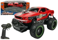 Zabawki zdalnie sterowane - Auto zdalnie sterowane R/C 6.5 km/h czerwone - Leantoys - miniaturka - grafika 1