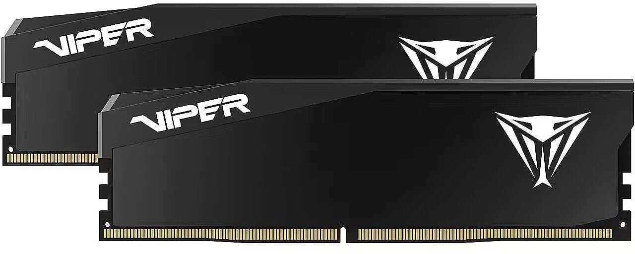 Patriot Viper Gaming Elite 5 Ultra DDR5-6400 RAM, CL 32, AMD EXPO, XMP 3.0 - 2x 24GB, schwarz VEU548G6432K