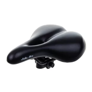Selle Mio, Siodło rowerowe, City NB-735, czarny, 250x198 mm - Siodełka rowerowe i akcesoria - miniaturka - grafika 1