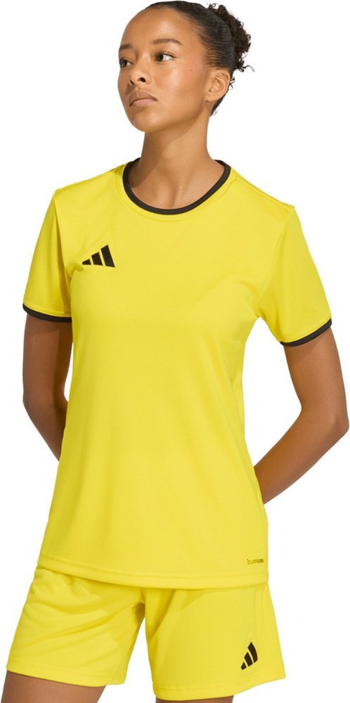 Adidas Koszulka damska adidas Entrada 26 Jersey żółta JZ2493 2XL