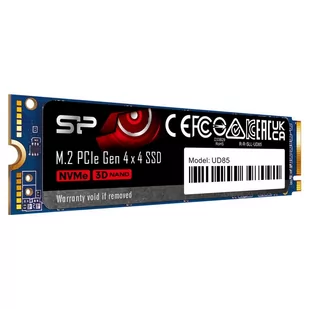 Silicon Power UD85 250GB M.2 PCIe NVMe Gen4x4 NVMe 1.4 3300/1300 MB/s - Dyski SSD - miniaturka - grafika 4