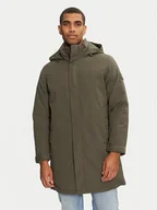 Kurtki męskie - Tommy Hilfiger Parka MW0MW37369 Zielony Regular Fit - miniaturka - grafika 1