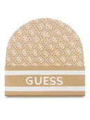 Czapki damskie - Guess Czapka W4BZ21 Z3JD2 Beżowy - miniaturka - grafika 1