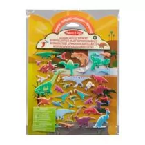 Melissa & Doug Naklejki wielokrotnego użytku Dinozaury - Zabawki kreatywne - miniaturka - grafika 1