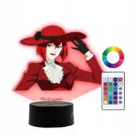 Lampy stojące - Lampka Nocna LED Madame Red - miniaturka - grafika 1