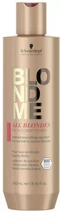 Schwarzkopf BLONDME All Blondes Rich Bogata Odżywka wzmacniająca do włosów blond 250ml 17116 - Odżywki do włosów - miniaturka - grafika 1
