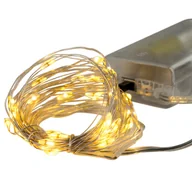 Oświetlenie świąteczne - Czakos, małe lampki choinkowe, 2 m, biały - miniaturka - grafika 1