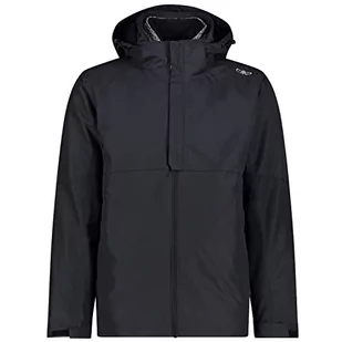 CMP - Męska kurtka zapinana na zamek błyskawiczny, odpinana, męska, antracytowa, 46 - Kurtki męskie - miniaturka - grafika 1