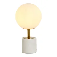 Noże stołowe - Biała lampa stołowa (wysokość 35 cm) Medina – Light & Living - miniaturka - grafika 1