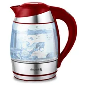 Czajniki elektryczne - Łucznik WK-2020 Czerwony - miniaturka - grafika 1