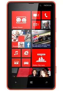 Nokia Lumia 820 8GB Czerwony - Telefony komórkowe - miniaturka - grafika 1