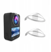 Akcesoria do kamer sportowych - PULUZ Zestaw Osłon 2x Osłona Ochronna PC na Obiektyw Obiektywy do DJI Osmo 360 / PU777T - miniaturka - grafika 1